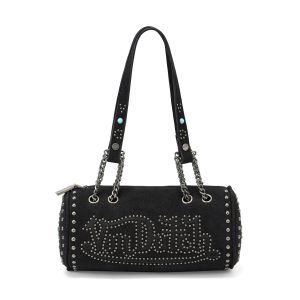 Long Barrel Black Studded