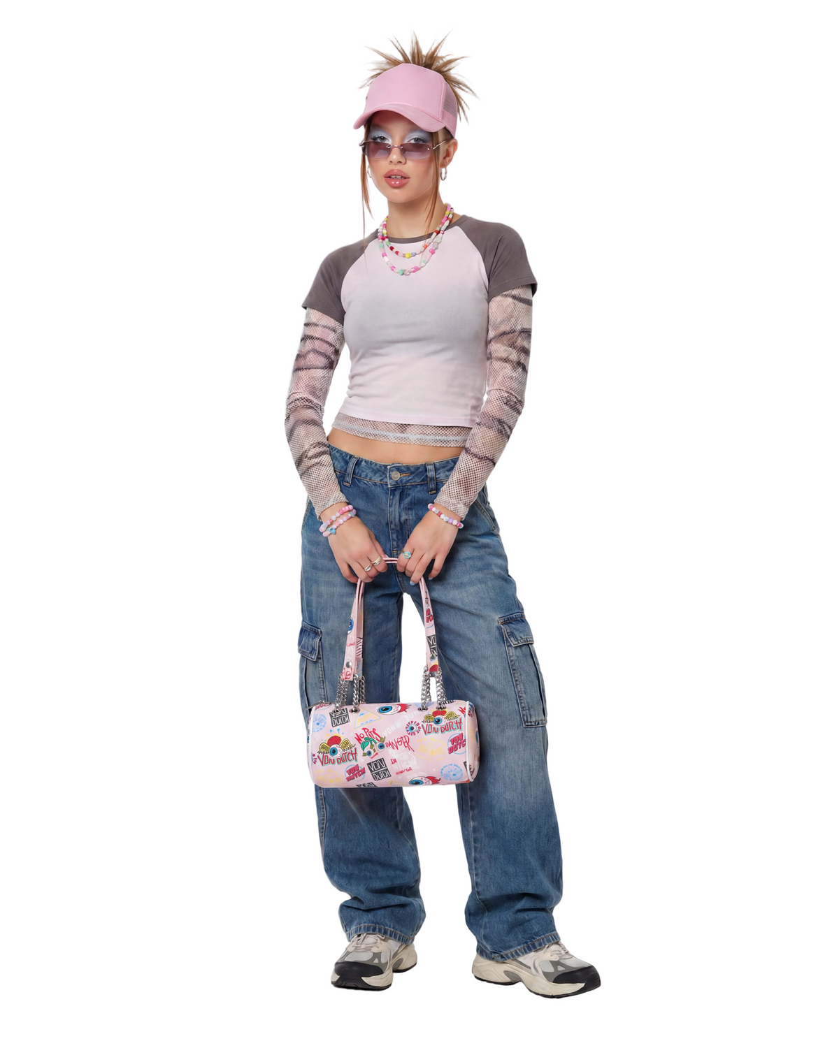 Barrel Bag -Pink Jax