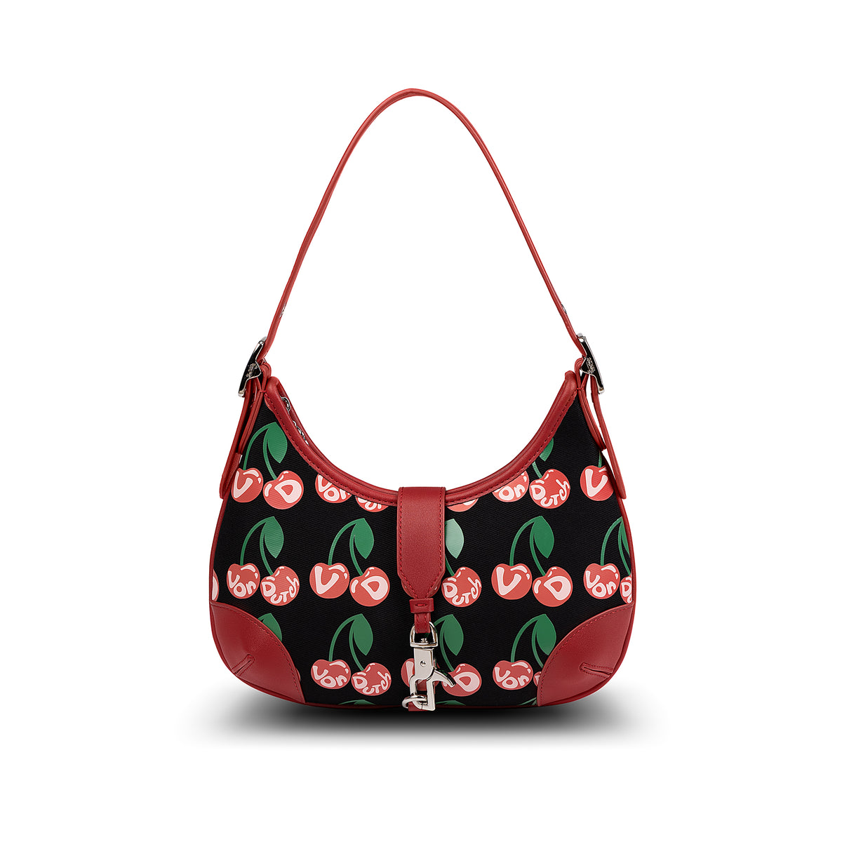 BELLA SHOULDER BAG -BLACK CHERRY