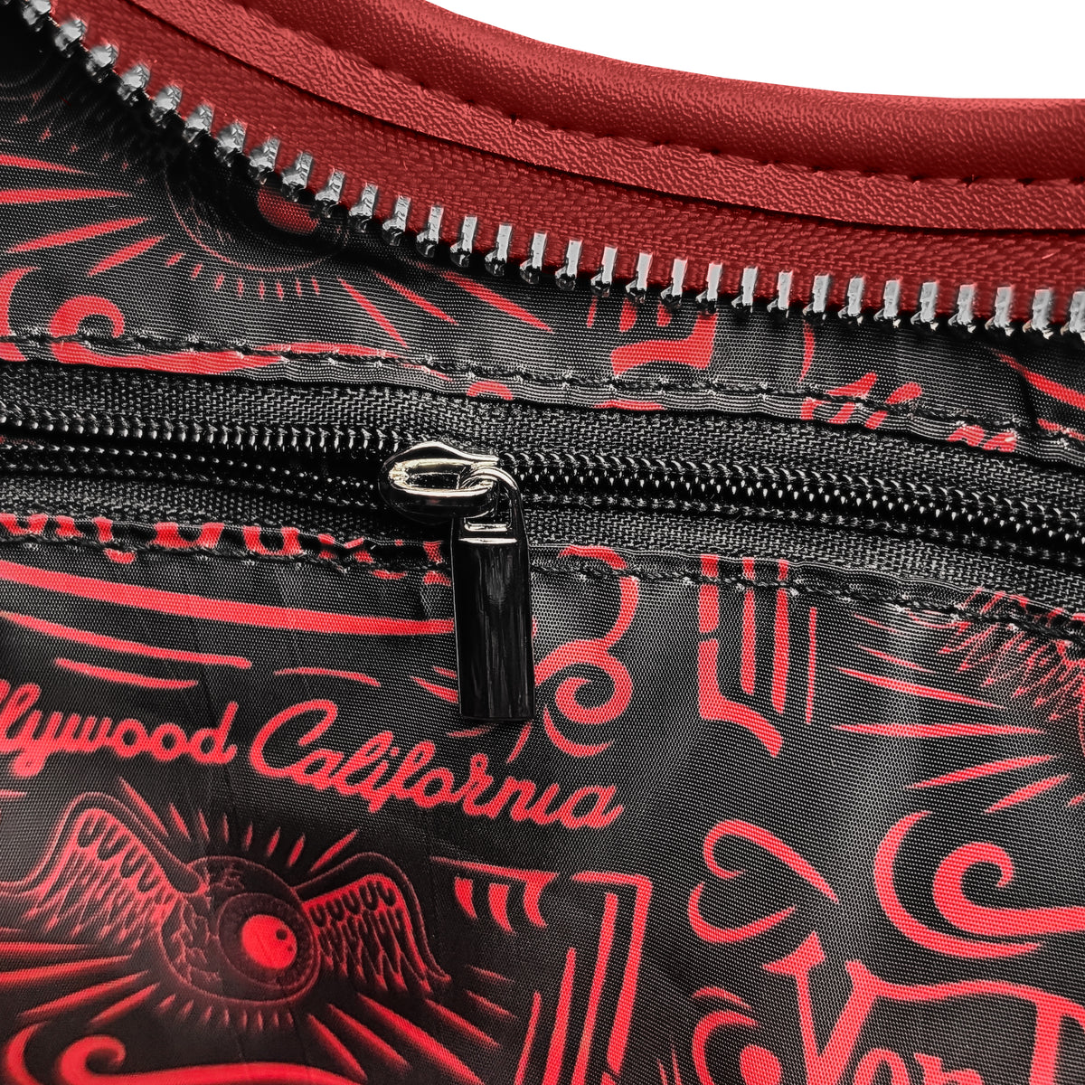 BELLA SHOULDER BAG -BLACK CHERRY