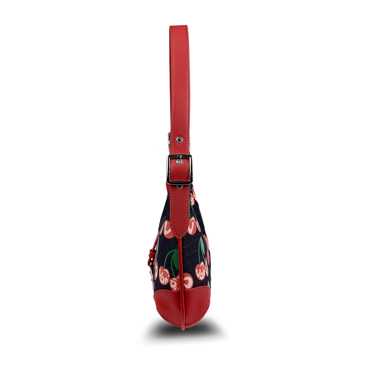 BELLA SHOULDER BAG -DENIM CHERRY