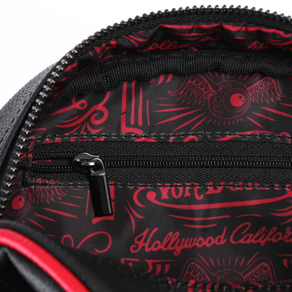 Black & Red Two-Tone Bowling Bag