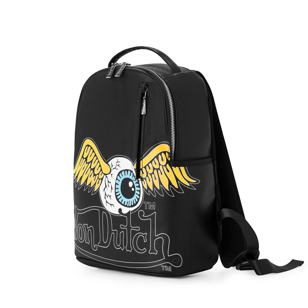 Large Black Flying Eye Backpack
