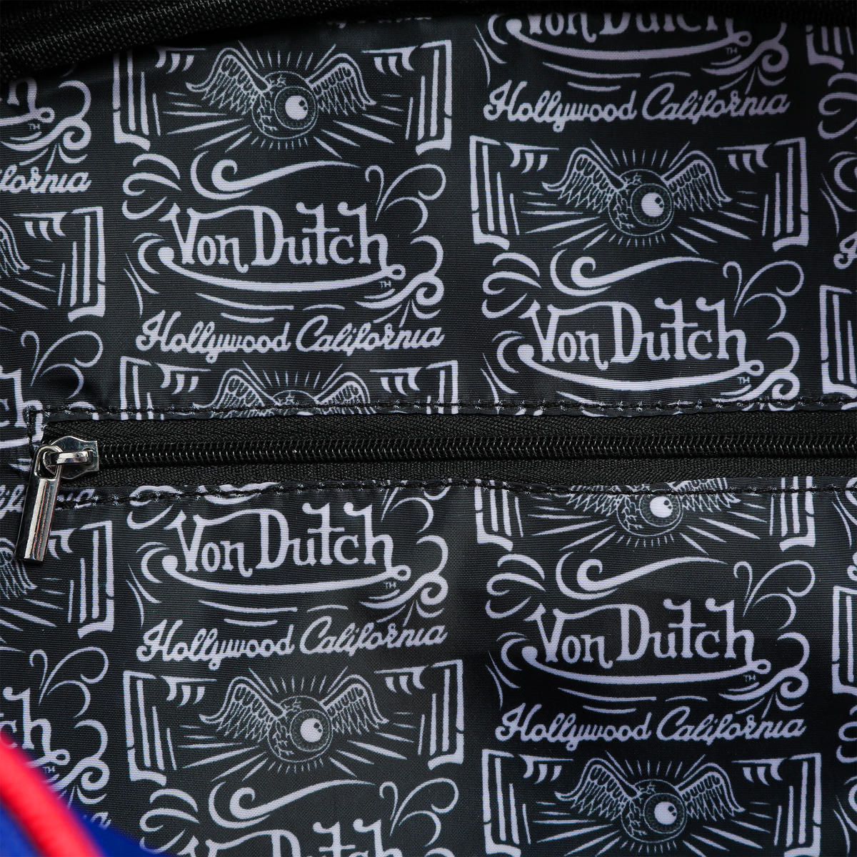 Blue & Red Duffle Bowling Bag