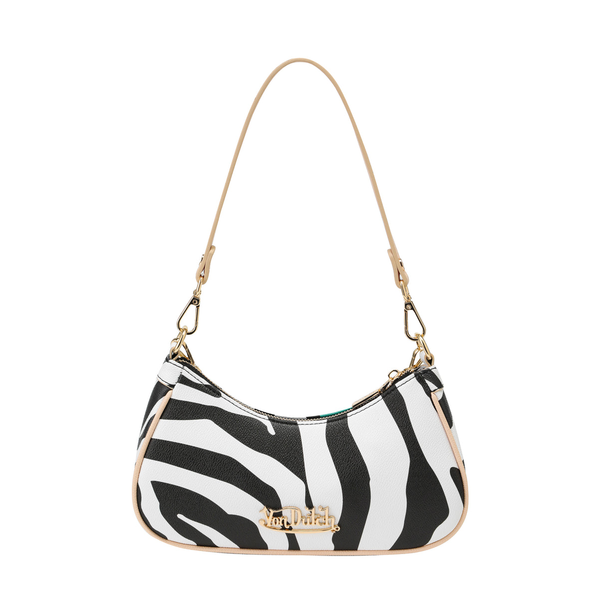 Cherry Zebra Shoulder Bag