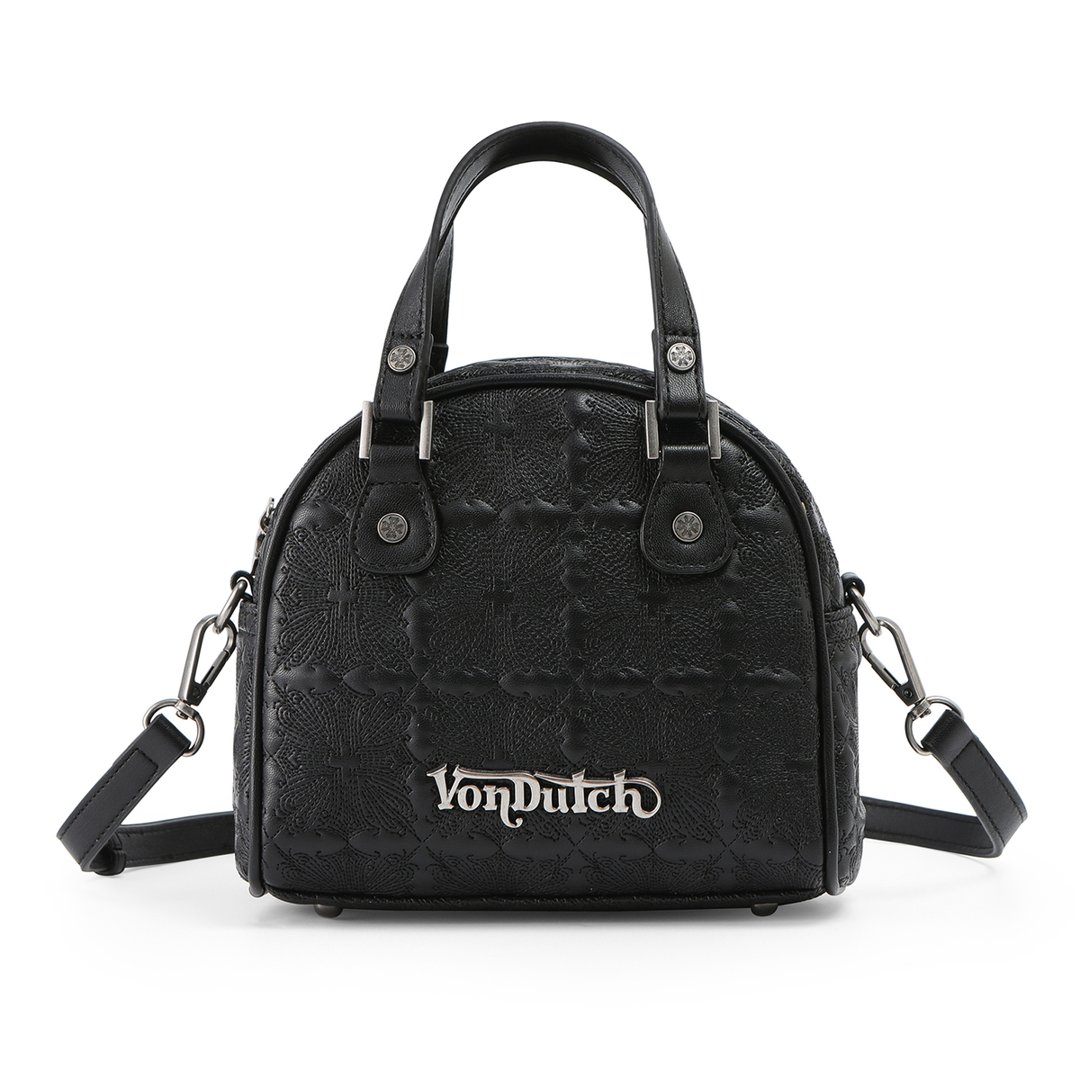 Embroidered Chopper Bowling Bag