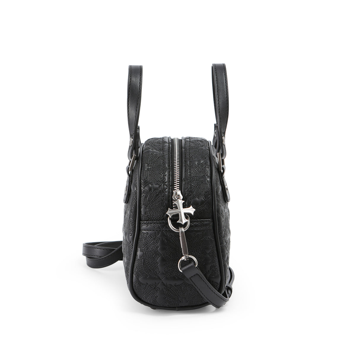 Embroidered Chopper Bowling Bag