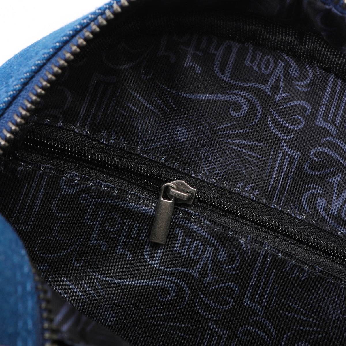 Denim Patch Bowling Bag