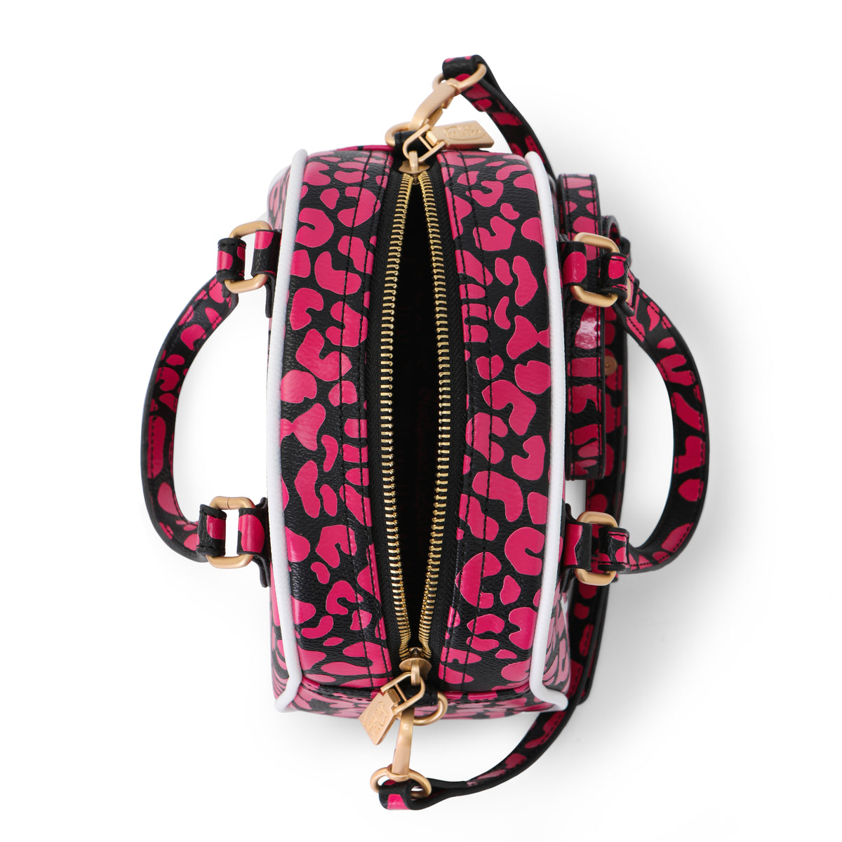 Cheetah Hot Pink Bowling Bag