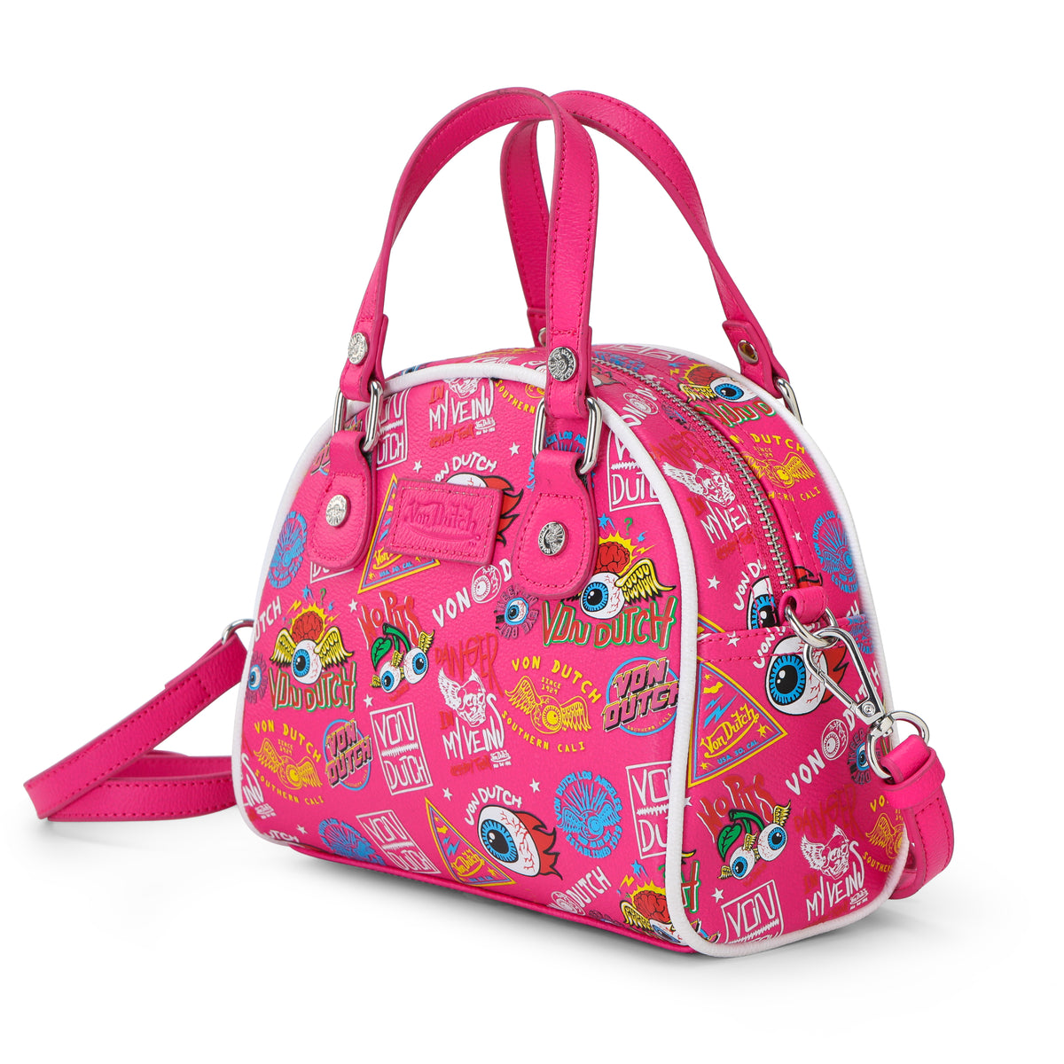 Hot Pink Jax Bowling Bag