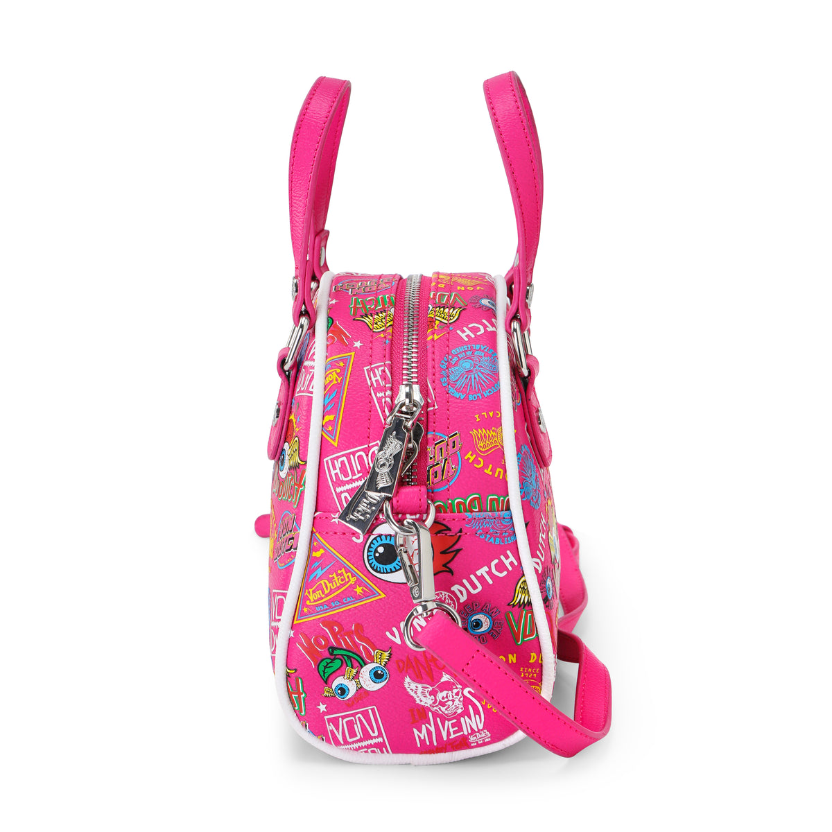 Hot Pink Jax Bowling Bag