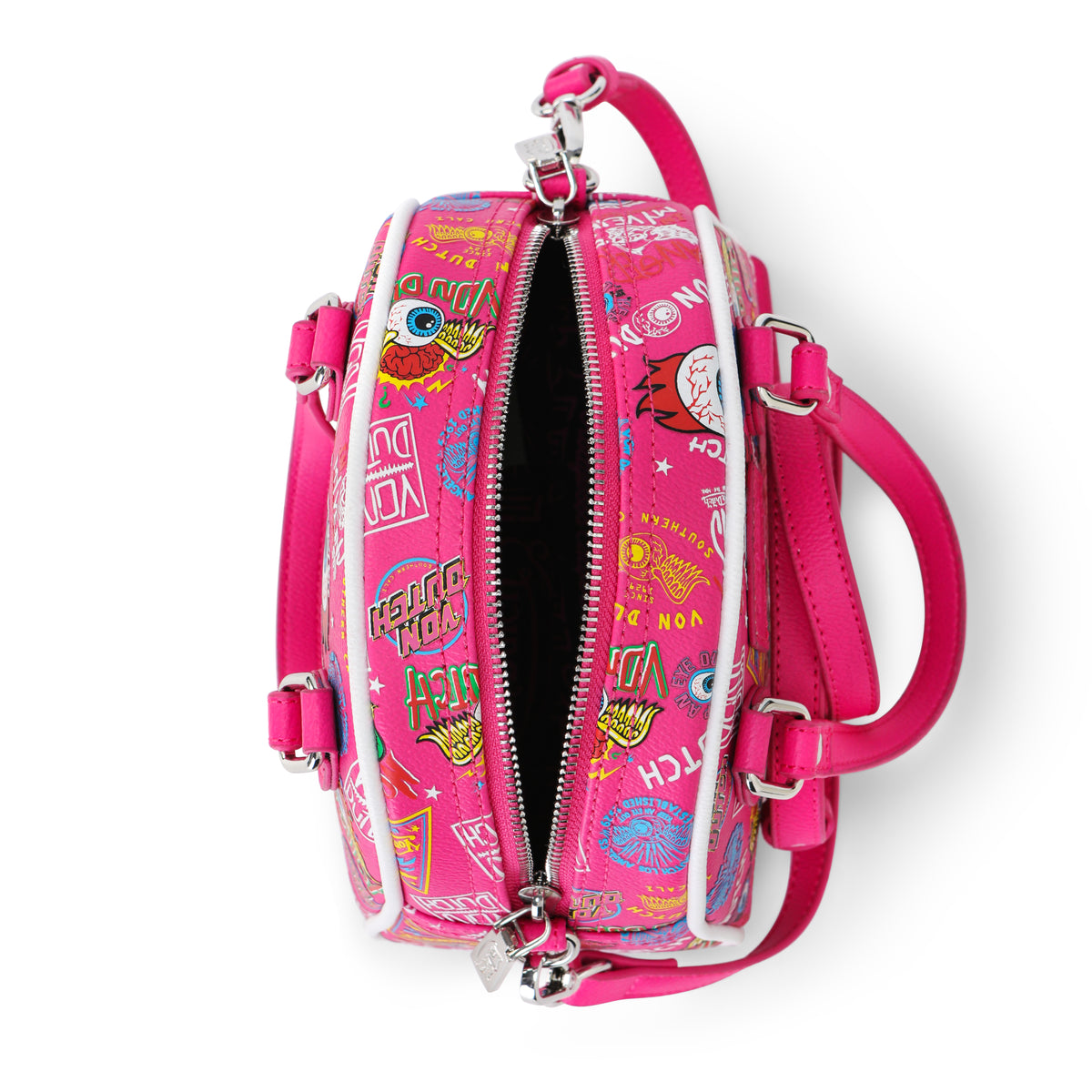 Hot Pink Jax Bowling Bag