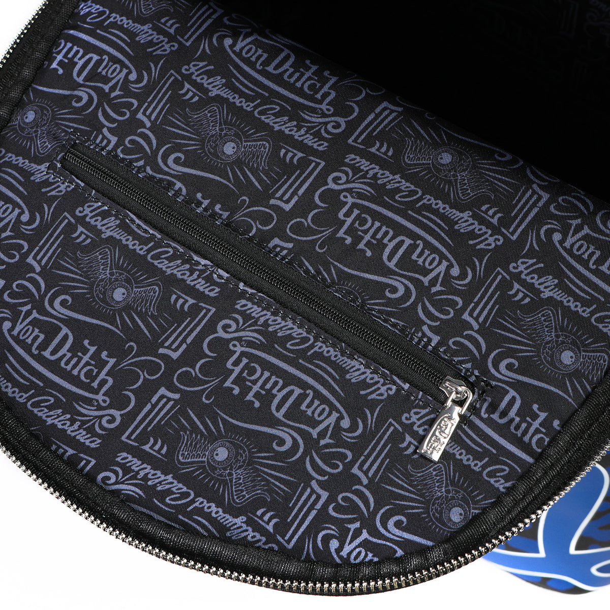 Large Sized Blue Cheetah Backpack
