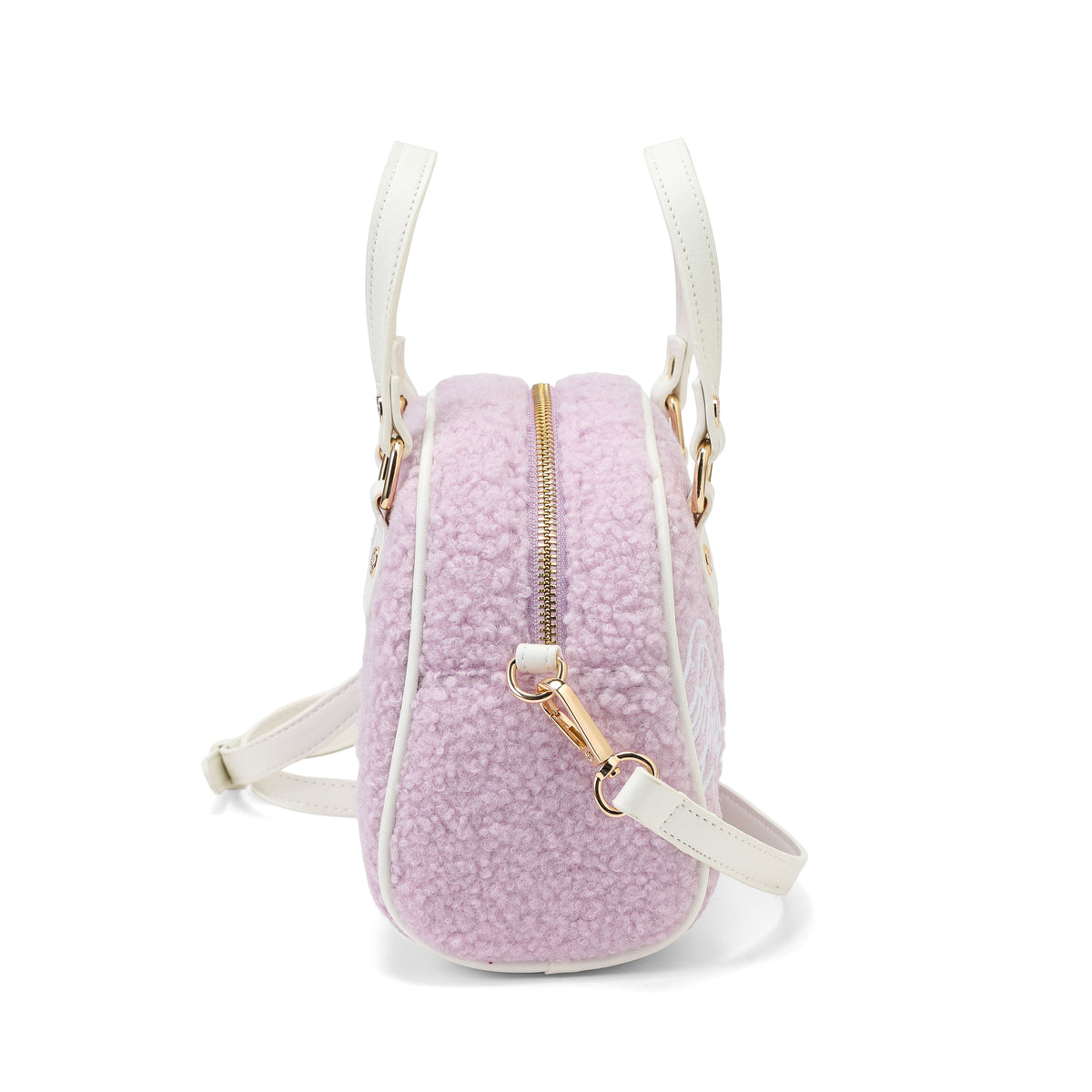 Lilac Sherpa Bowling Bag