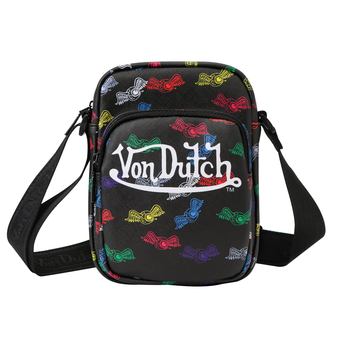 Men's Neon Logo Crossbody Bag