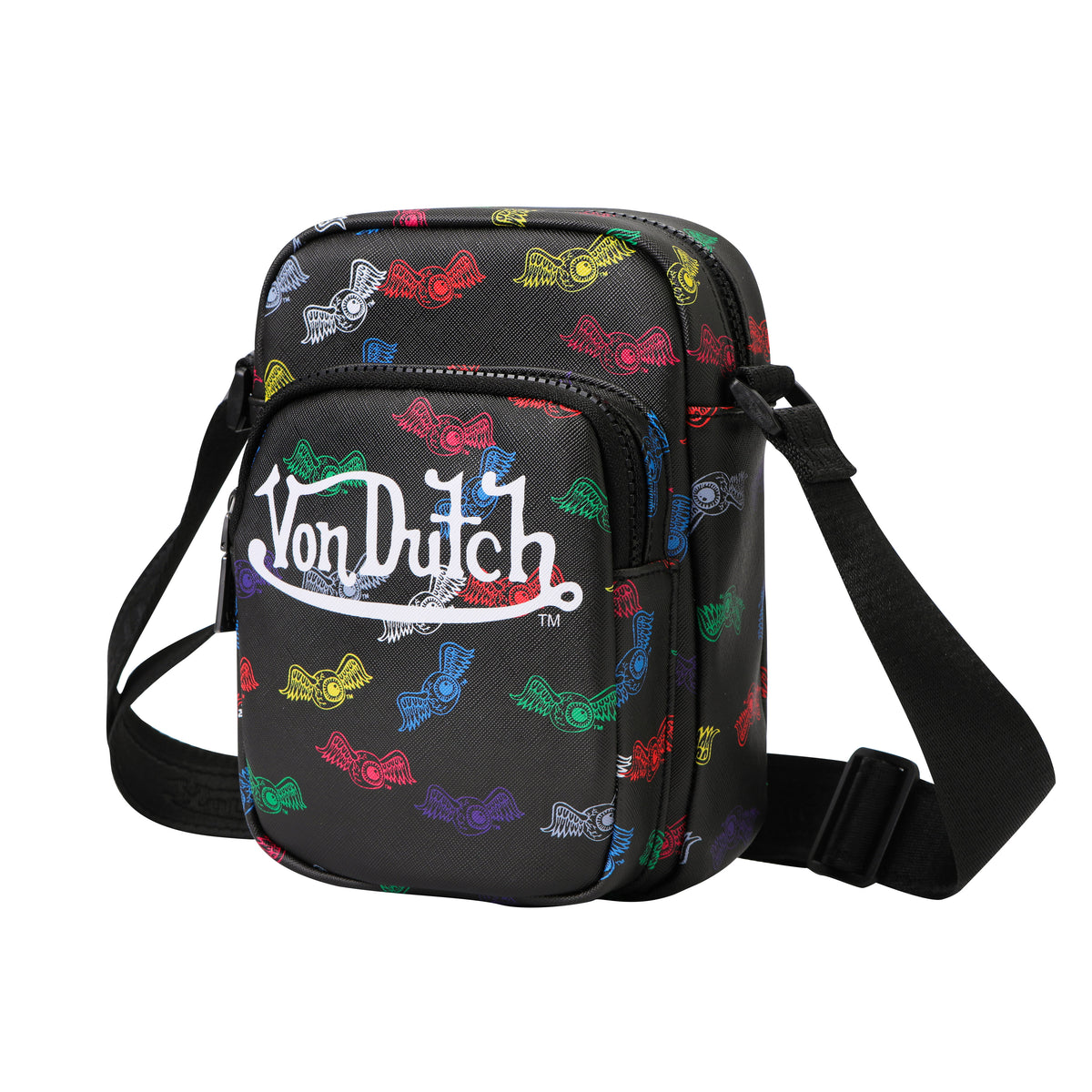 Men's Neon Logo Crossbody Bag