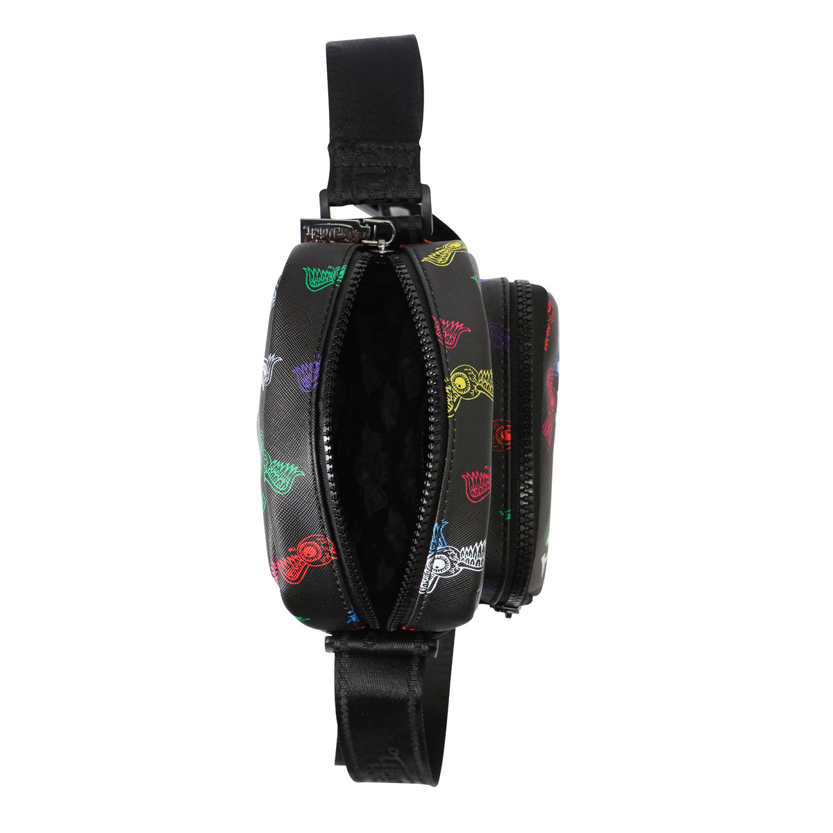 Men's Neon Logo Crossbody Bag