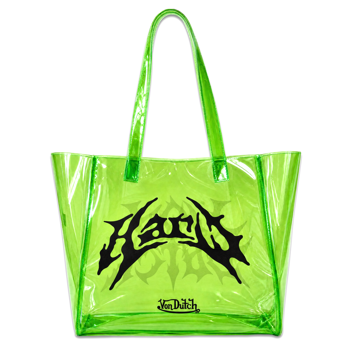 NEON GREEN MARKET TOTE