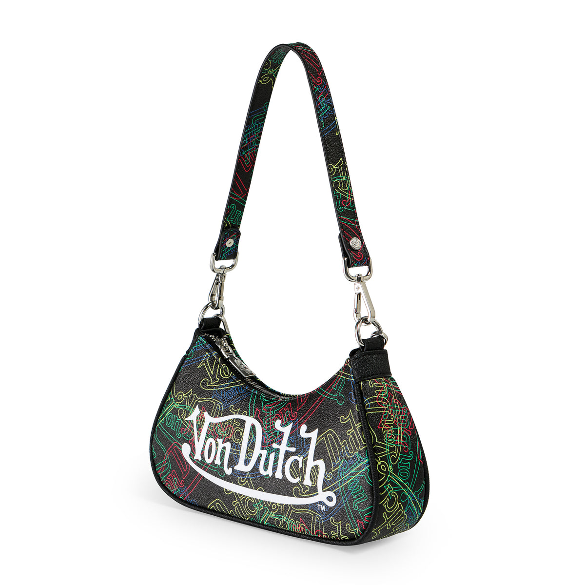 Neon Logo Shoulder Bag
