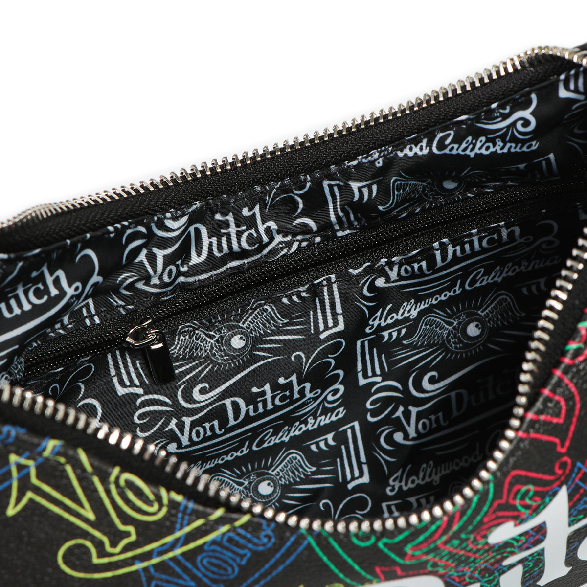 Neon Logo Shoulder Bag
