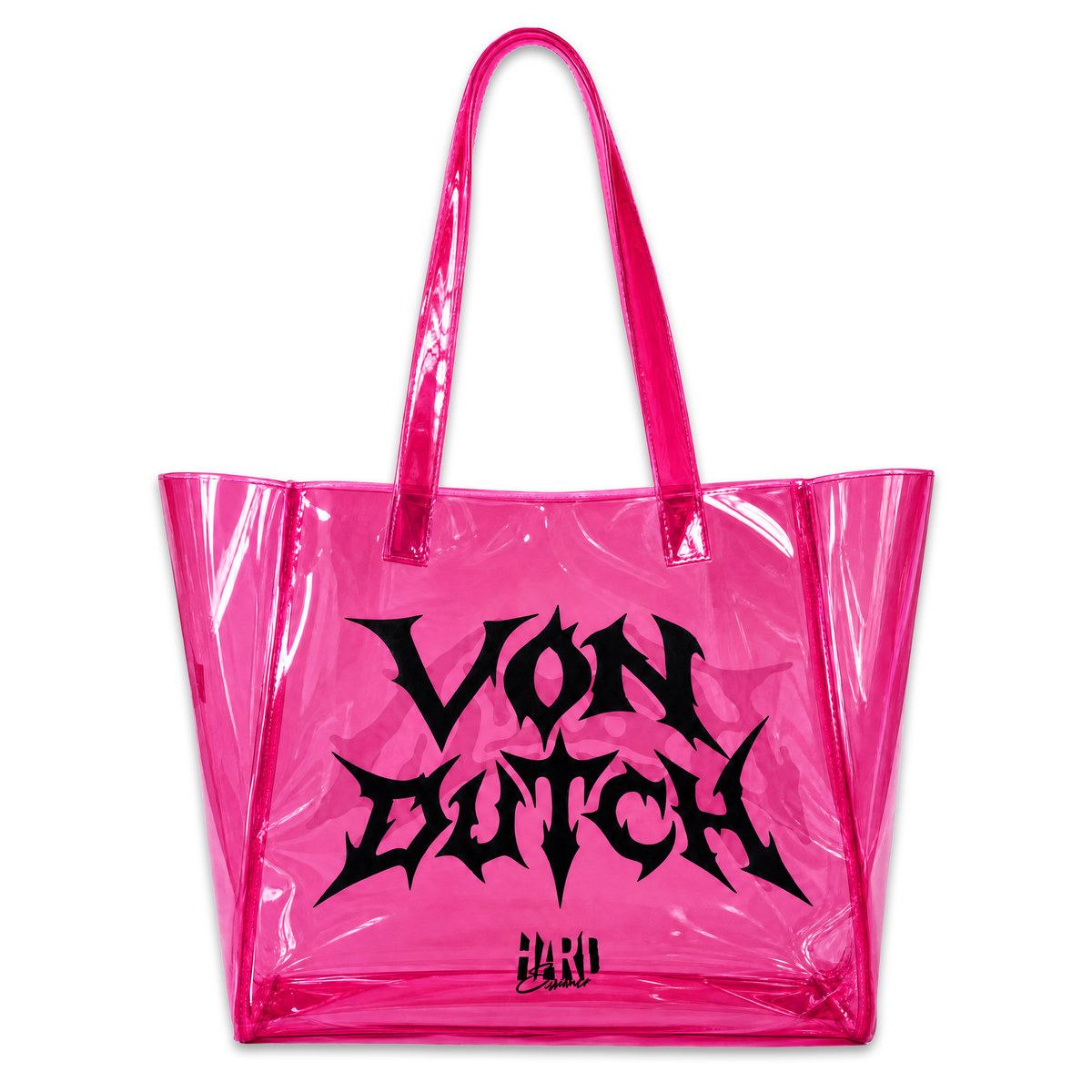 NEON PINK MARKET TOTE
