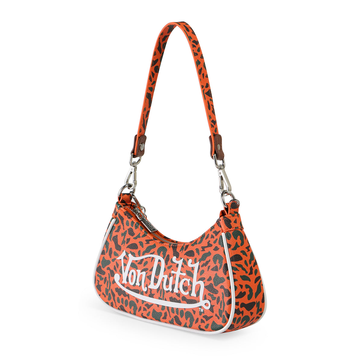 Orange 242 Camo Shoulder Bag