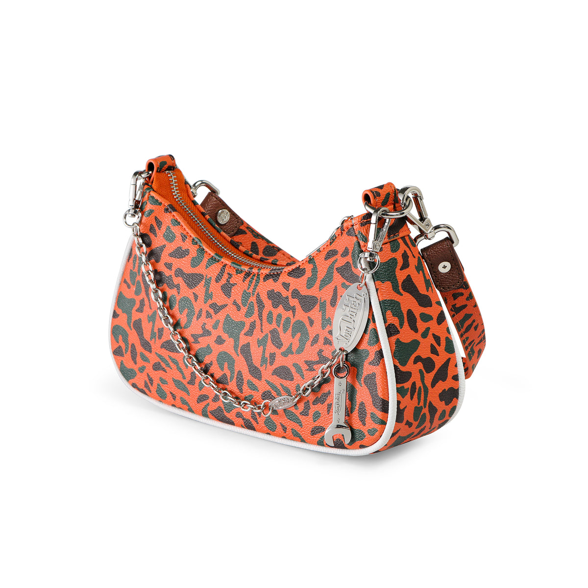 Orange 242 Camo Shoulder Bag