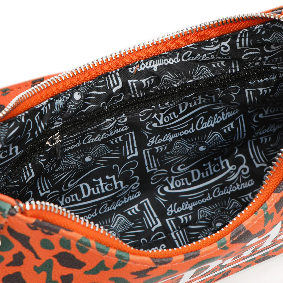 Orange 242 Camo Shoulder Bag