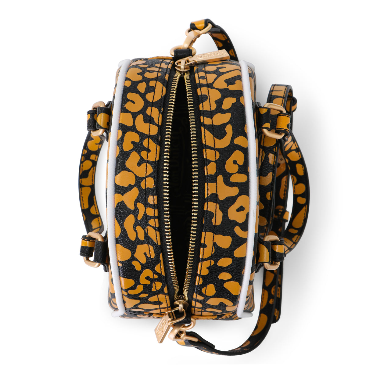 Cheetah Orange Bowling Bag