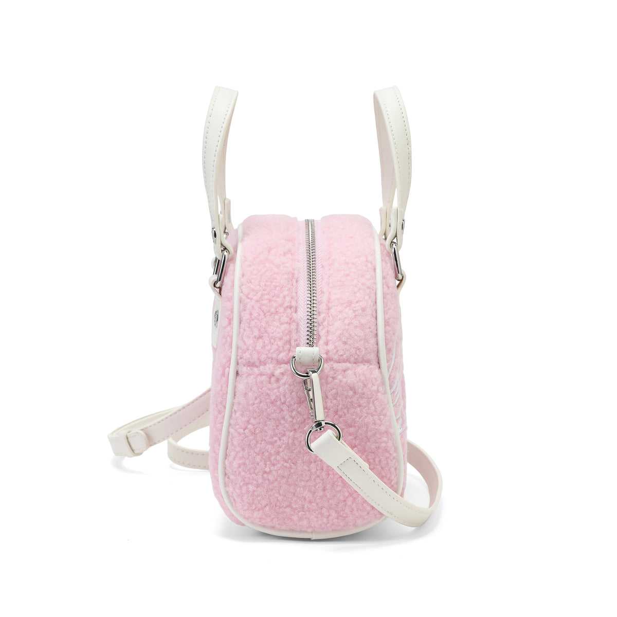Pink Sherpa Bowling Bag