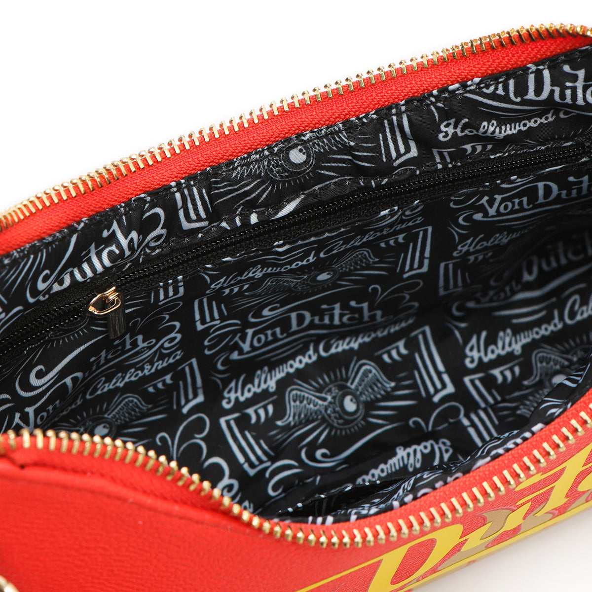 Red Flames Shoulder Bag