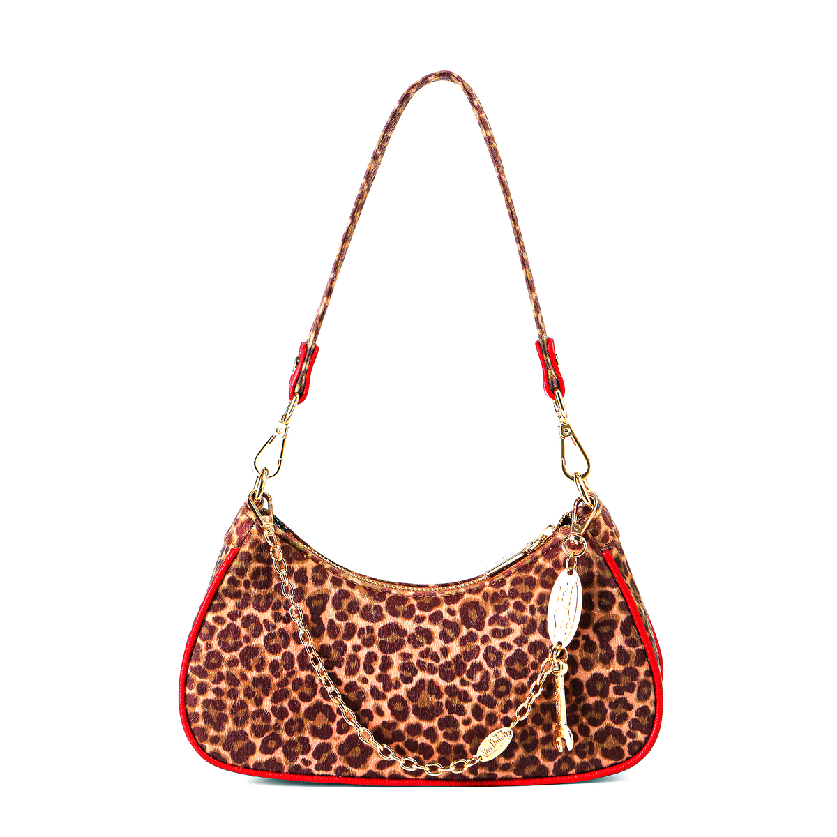 Red Leopard Shoulder Bag