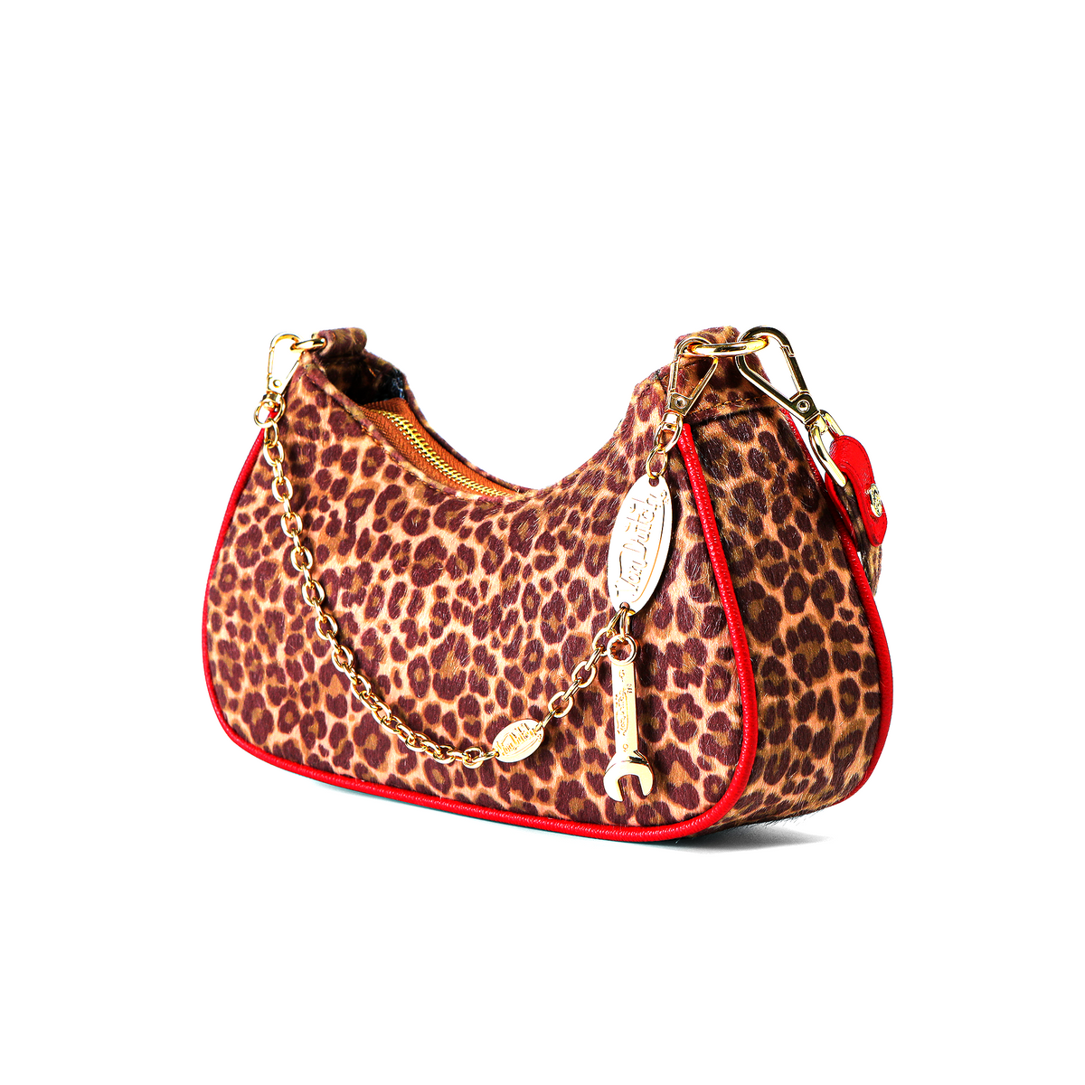 Red Leopard Shoulder Bag