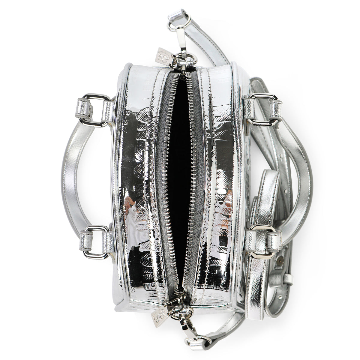 Silver Foil Reflective Bowling Bag