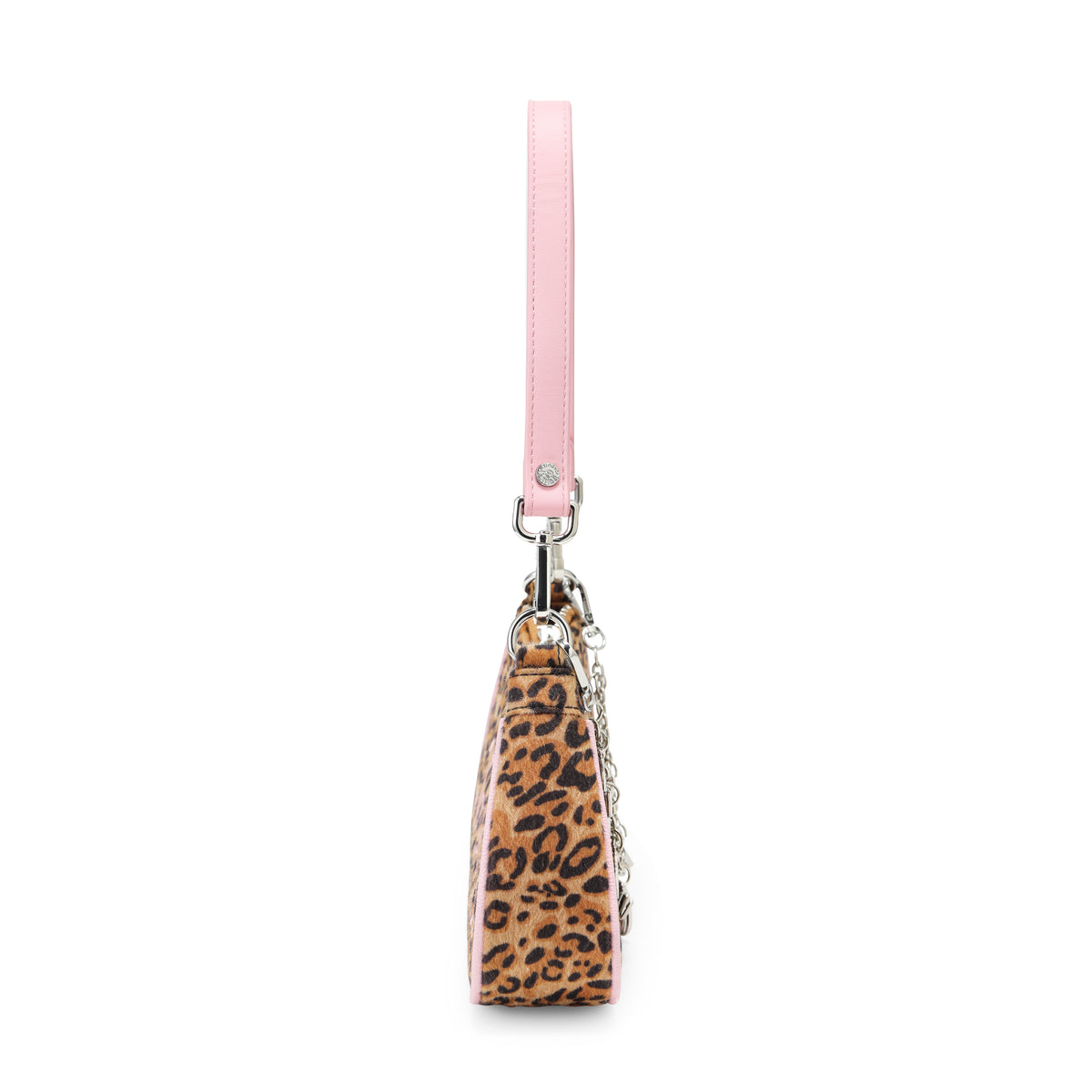 Pink Leopard Shoulder Bag