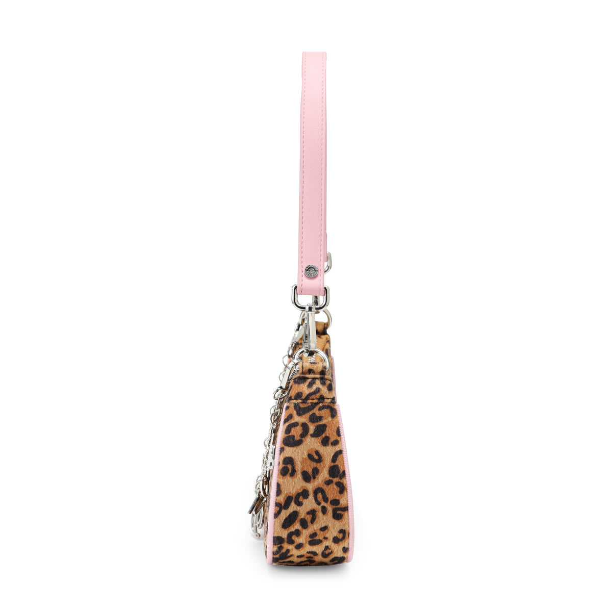 Pink Leopard Shoulder Bag