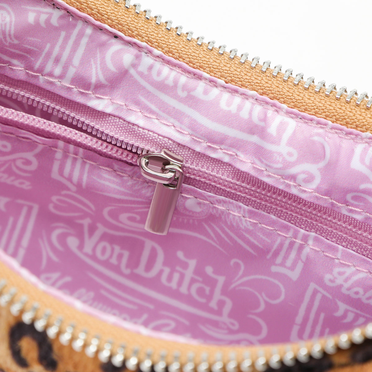 Pink Leopard Shoulder Bag