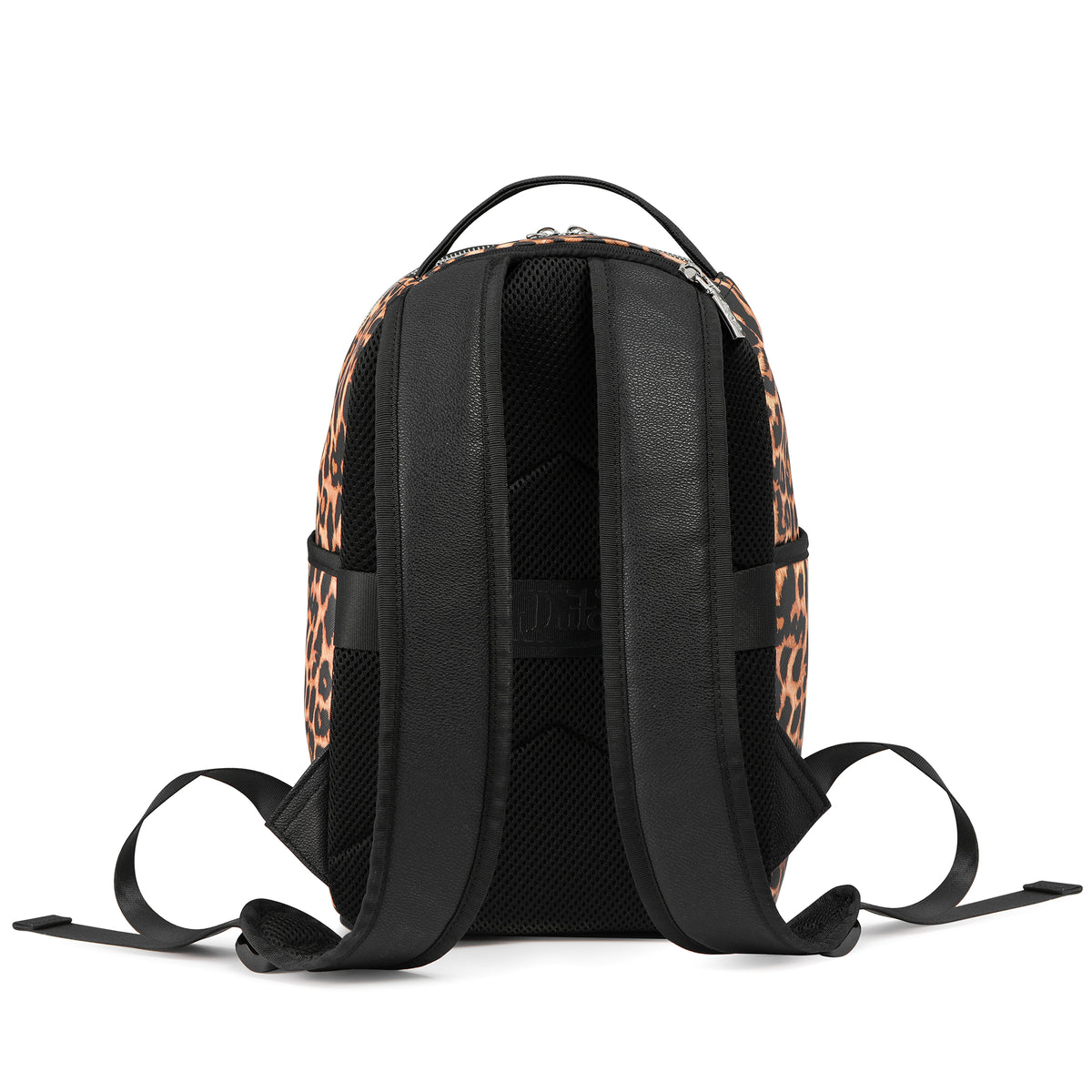 Small Sized Leopard Print Backpack