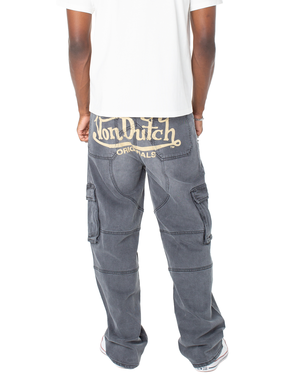 Men's Baggy Straight Carpenter Cargo Hunter Pant