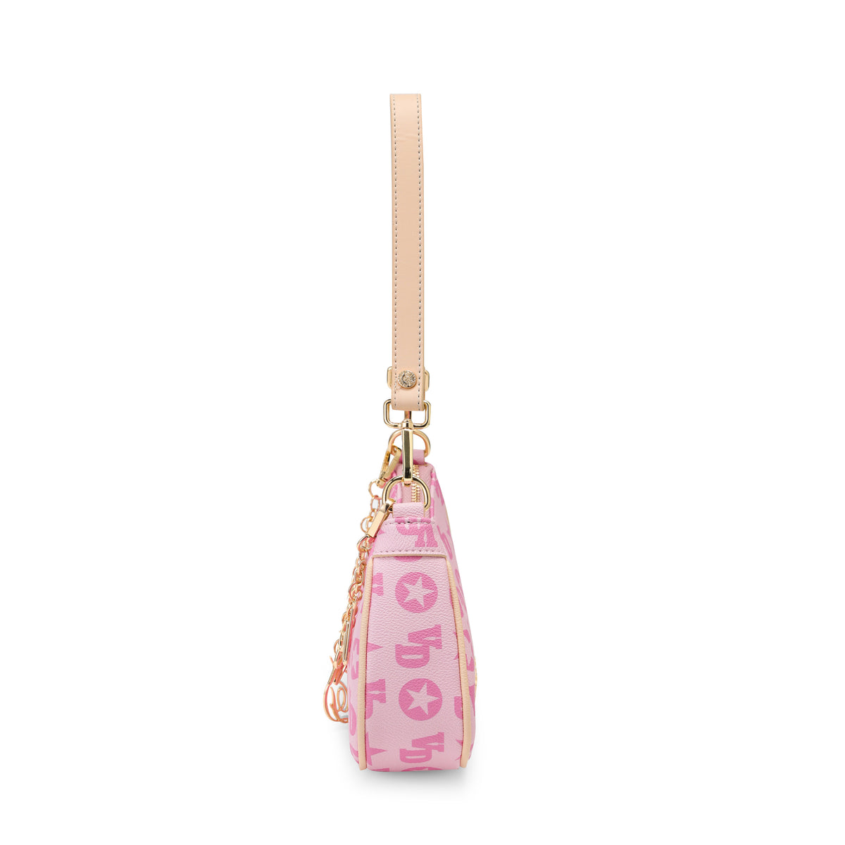 Pink Monogram Shoulder Bag