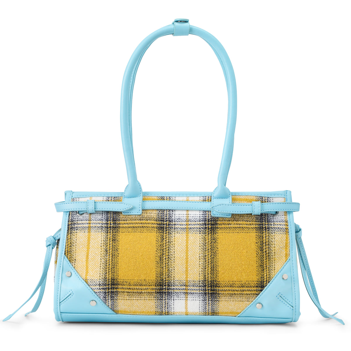 Lane Shoulder Bag-Plaid