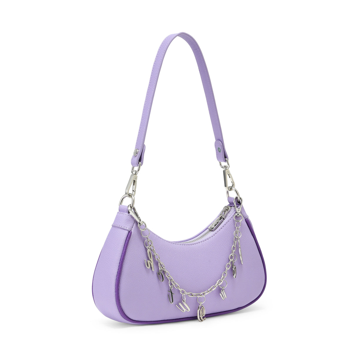 Purple on Purple Shoulder Bag