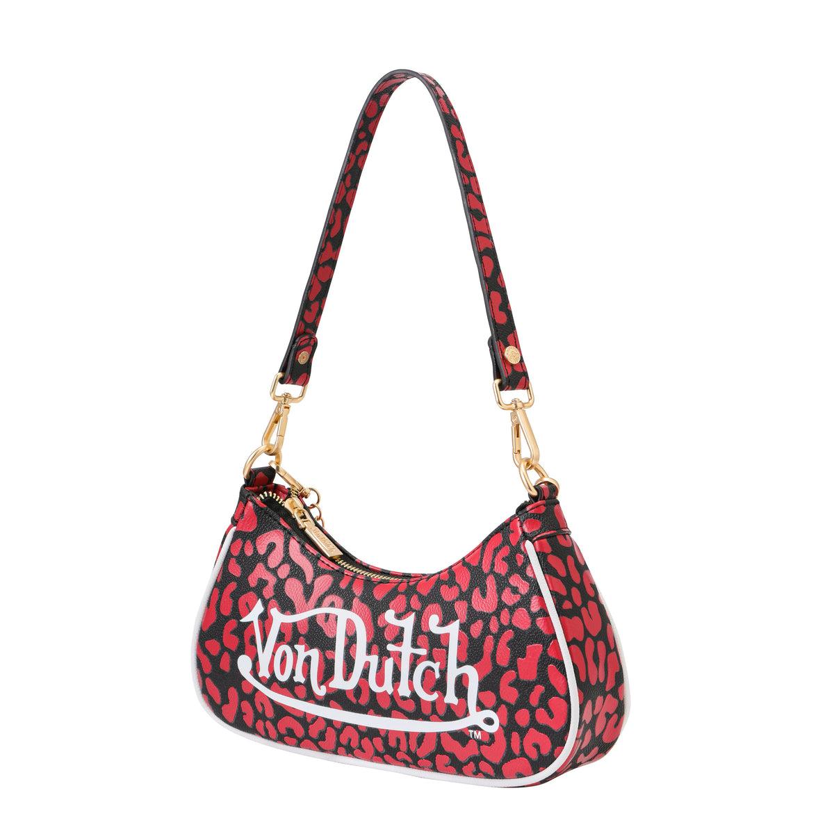 Red Cheetah Shoulder Bag