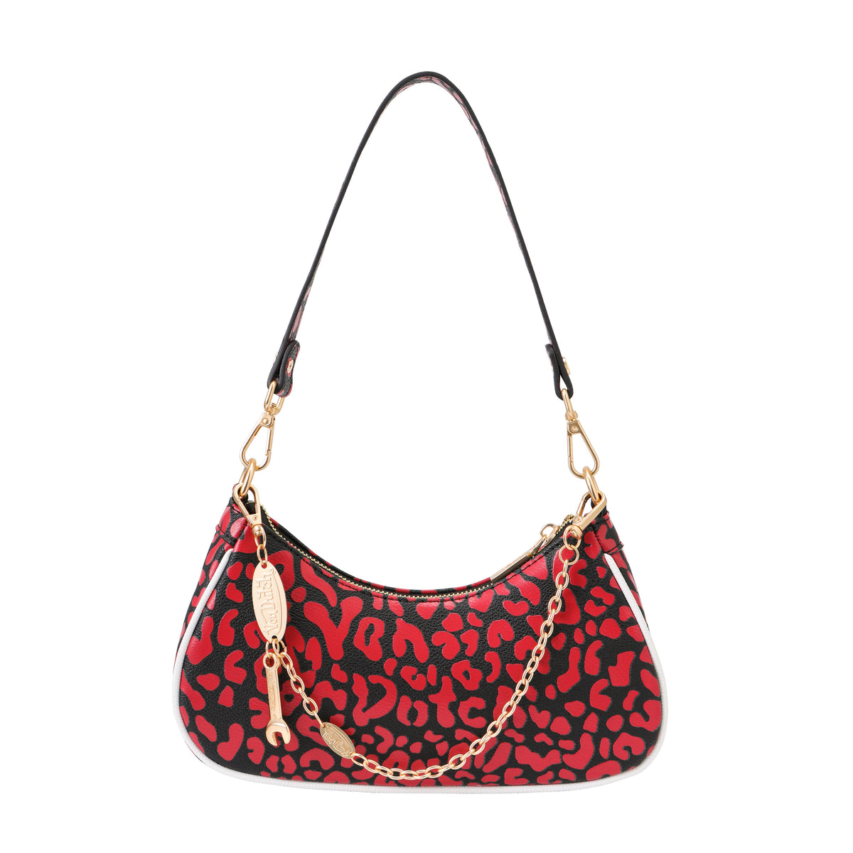 Red Cheetah Shoulder Bag