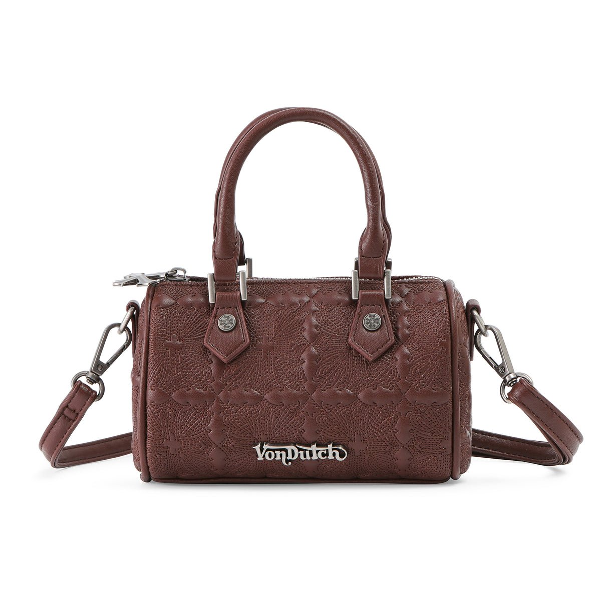 Embroidered Chopper Hanna Bag