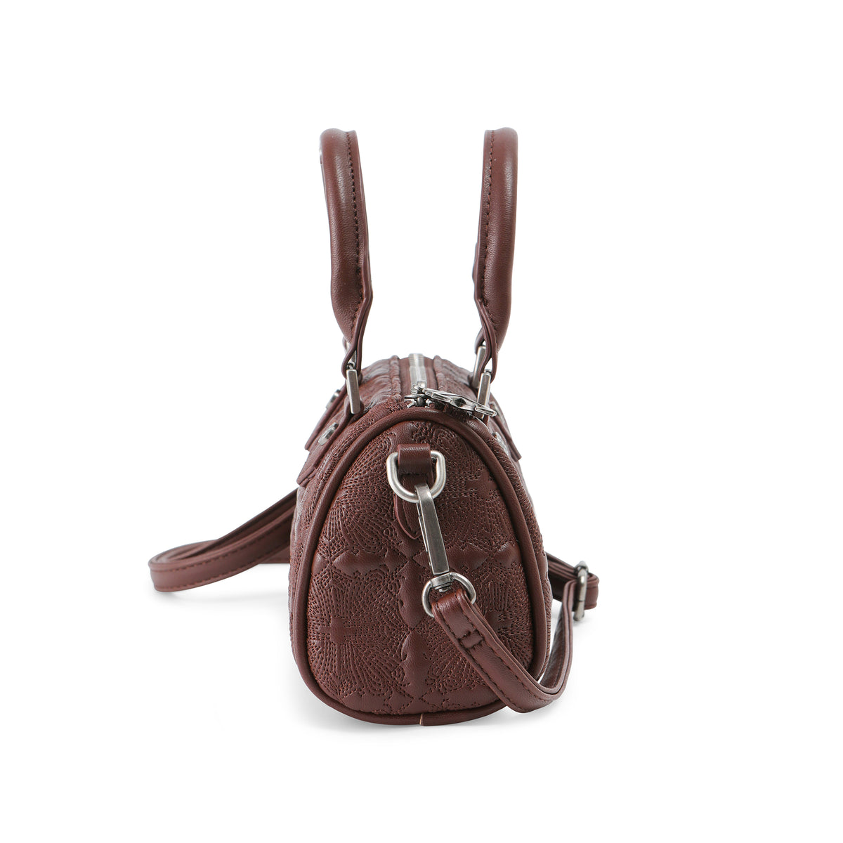 Embroidered Chopper Hanna Bag