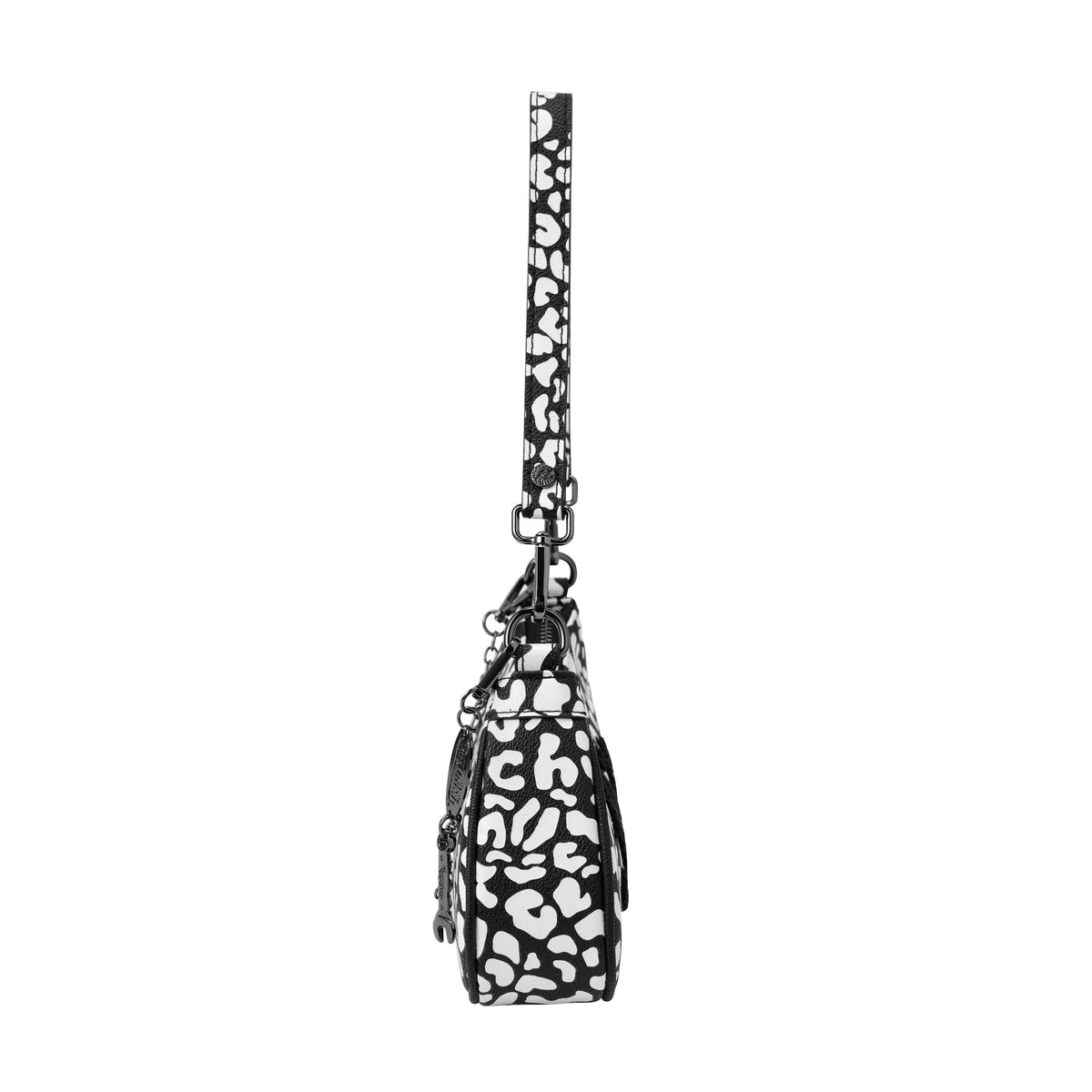 White Cheetah Shoulder Bag