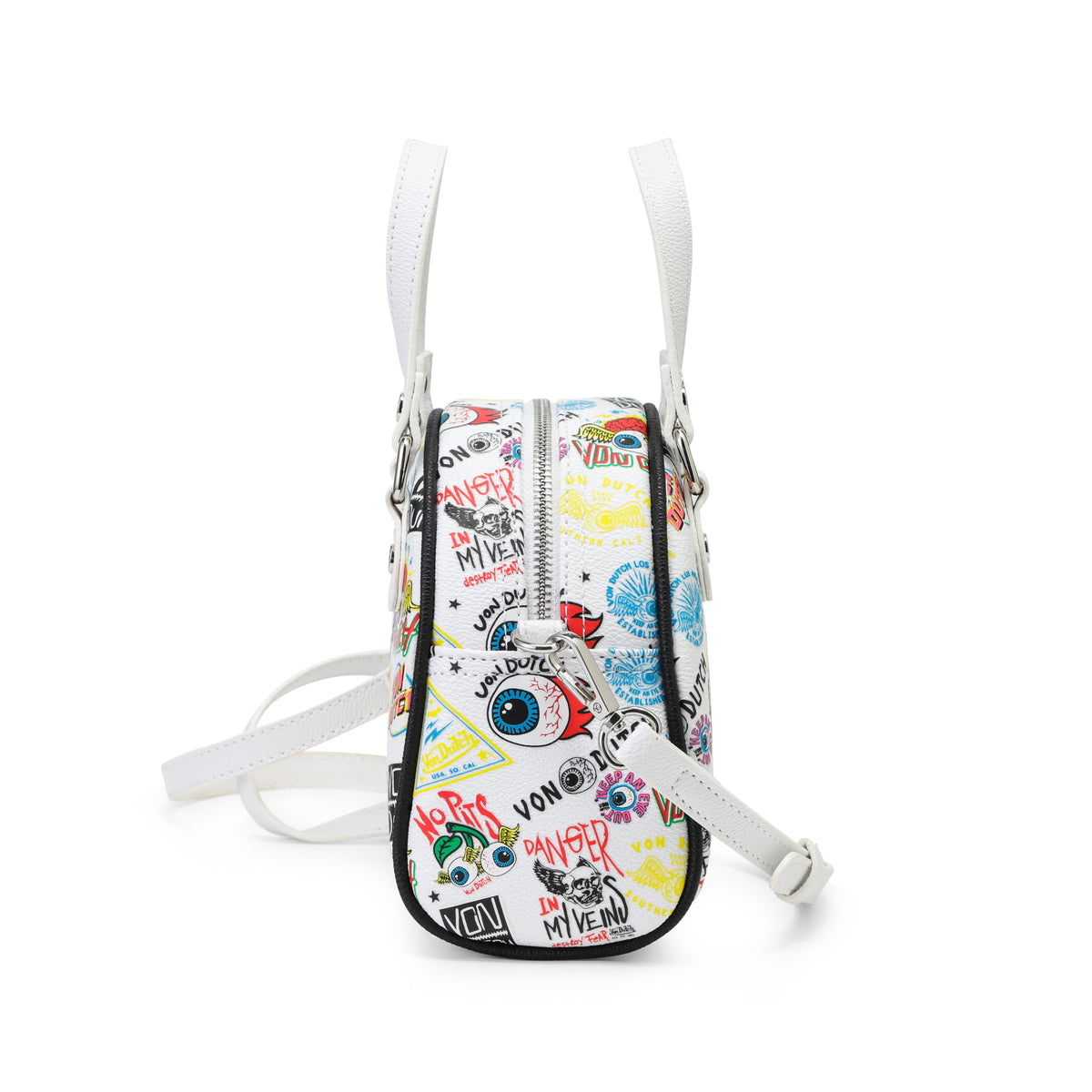White Jax Bowling Bag