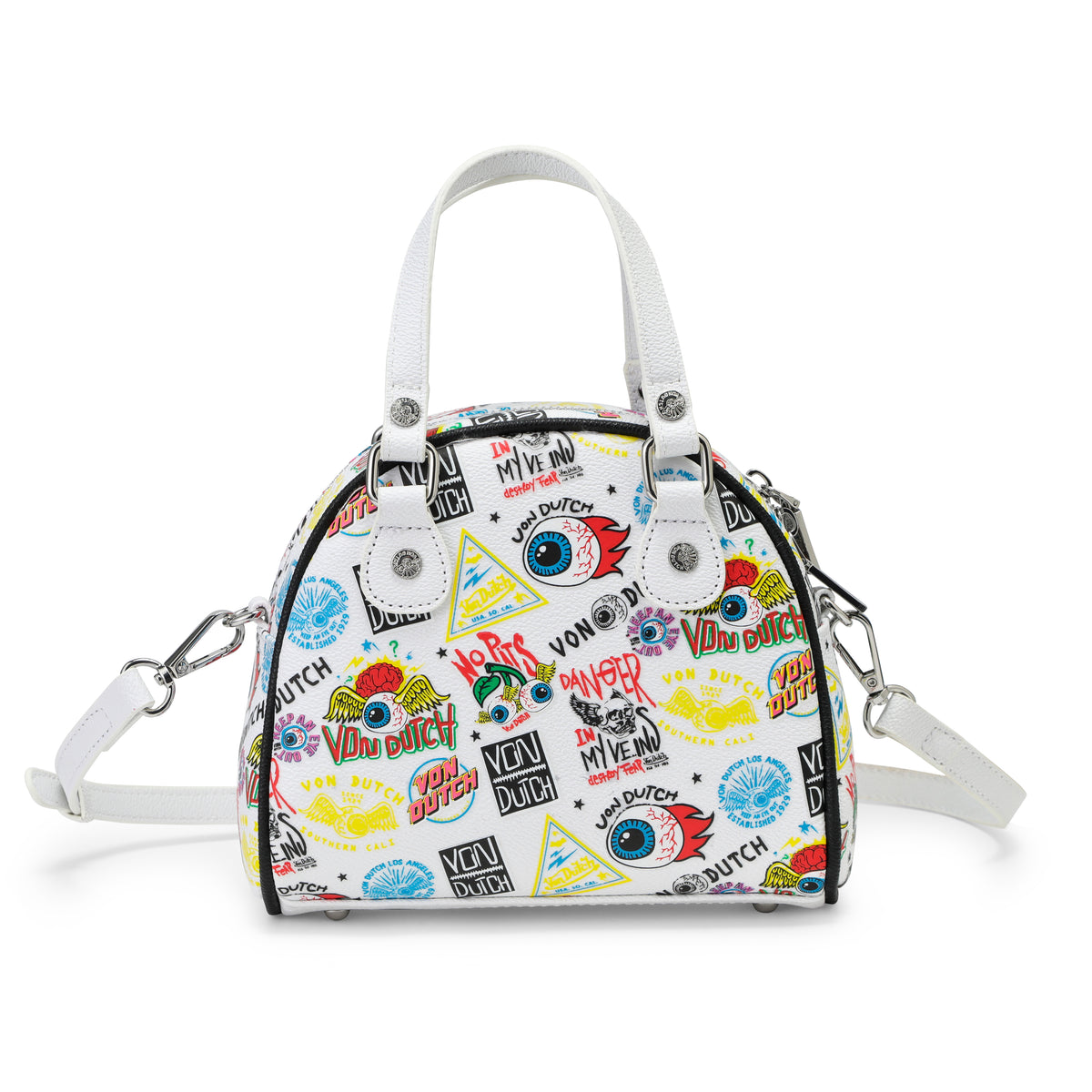 White Jax Bowling Bag