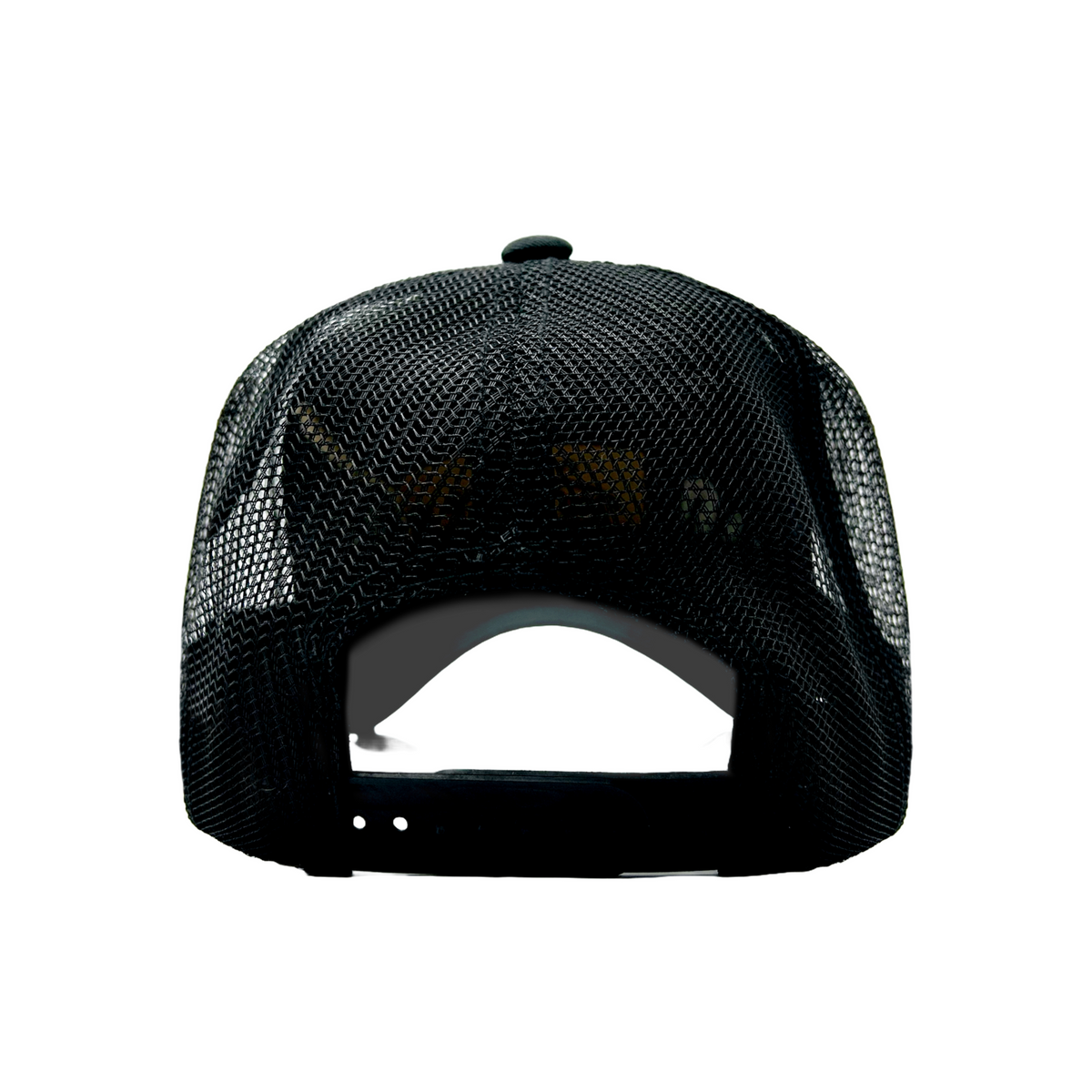 Black & Orange Kustom Classics Logo Trucker Hat